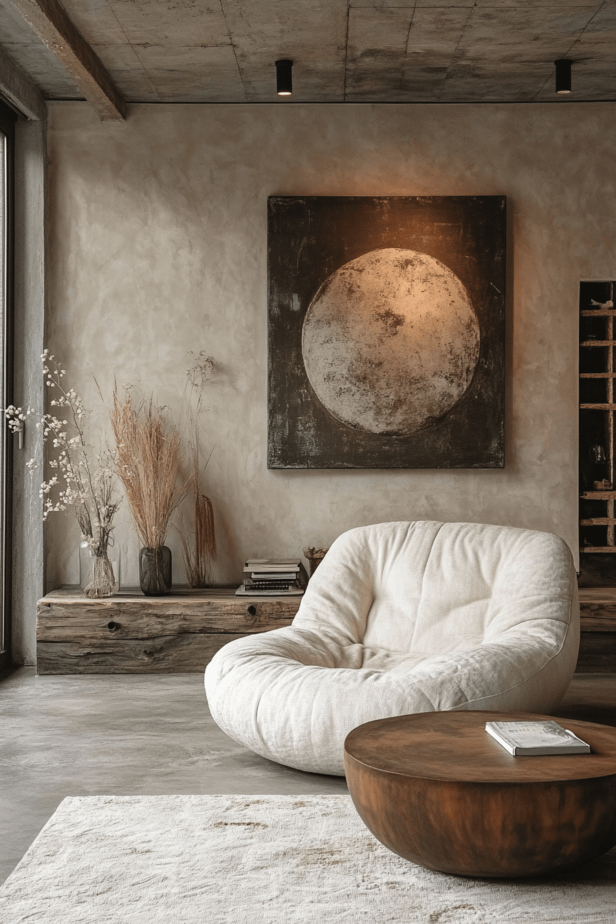 Modern minimalist house interior living rooms