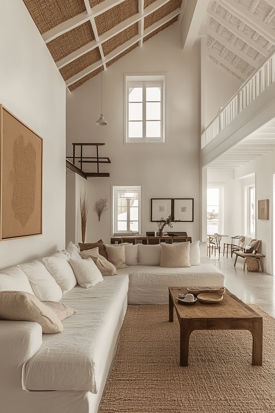 Modern minimalist house interior living rooms