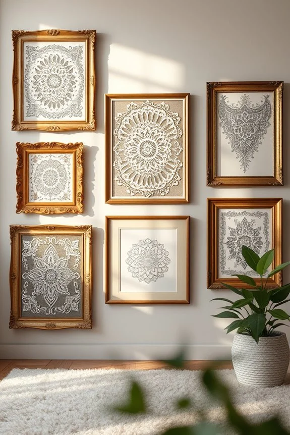 elegant vintage lace decor