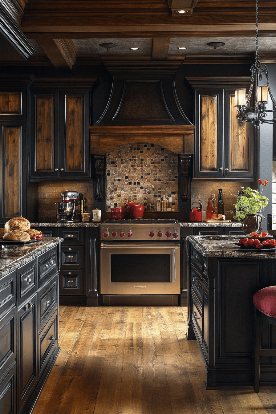 oak kitchen cabinets