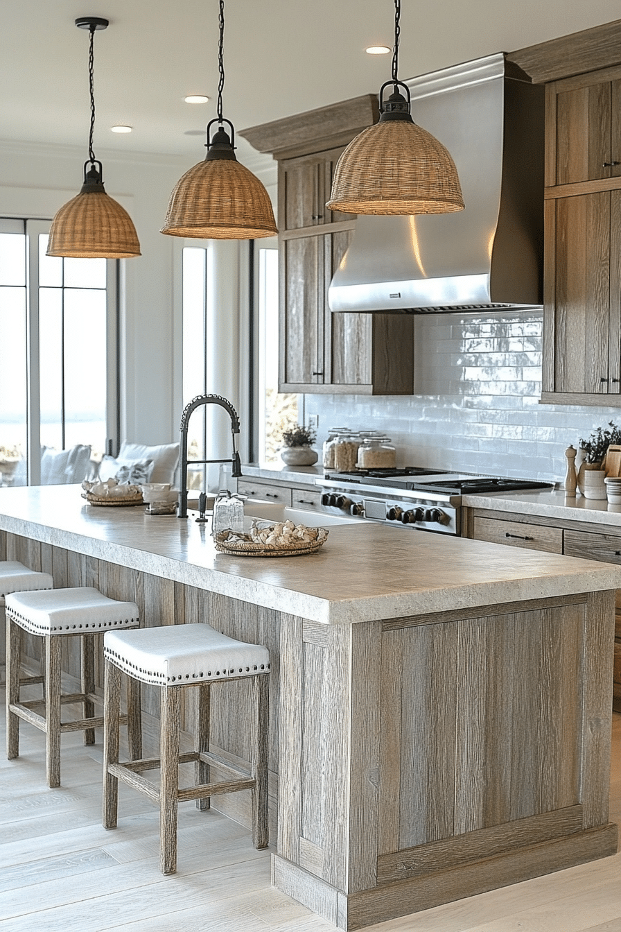 oak kitchen cabinets