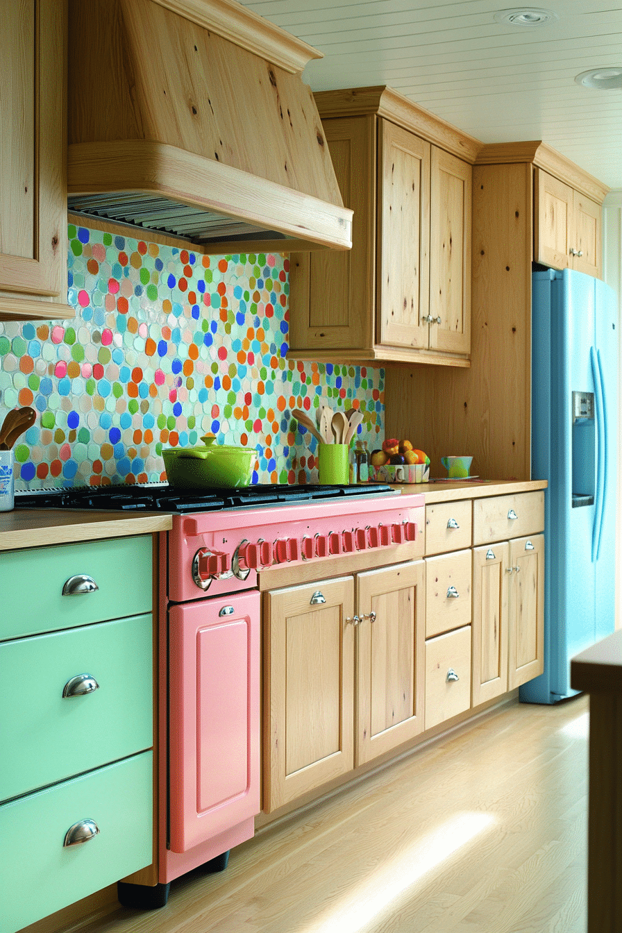 oak kitchen cabinets