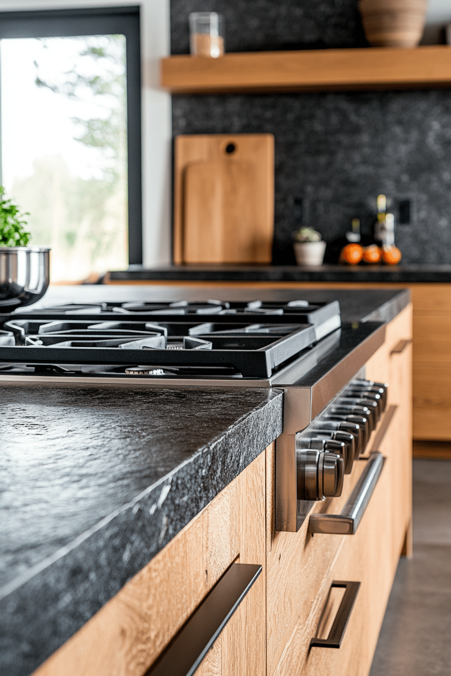 oak kitchen cabinets