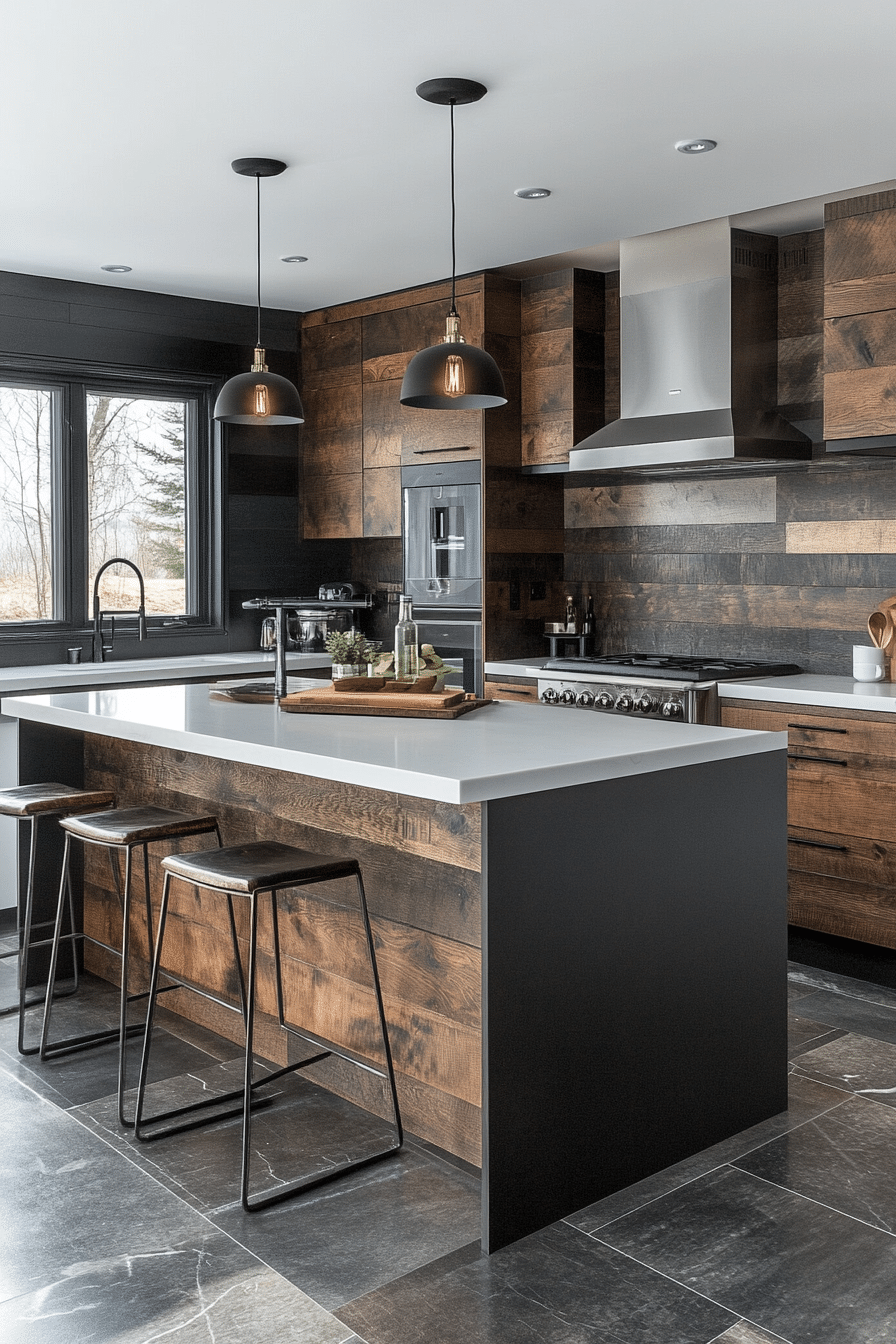 oak kitchen cabinets