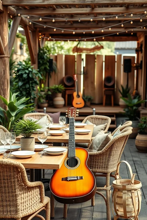 live music enhances ambiance