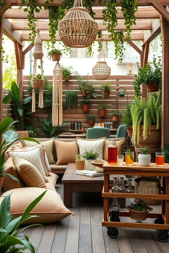 cozy calming dining experience