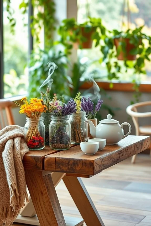 herbal tea infusion offerings