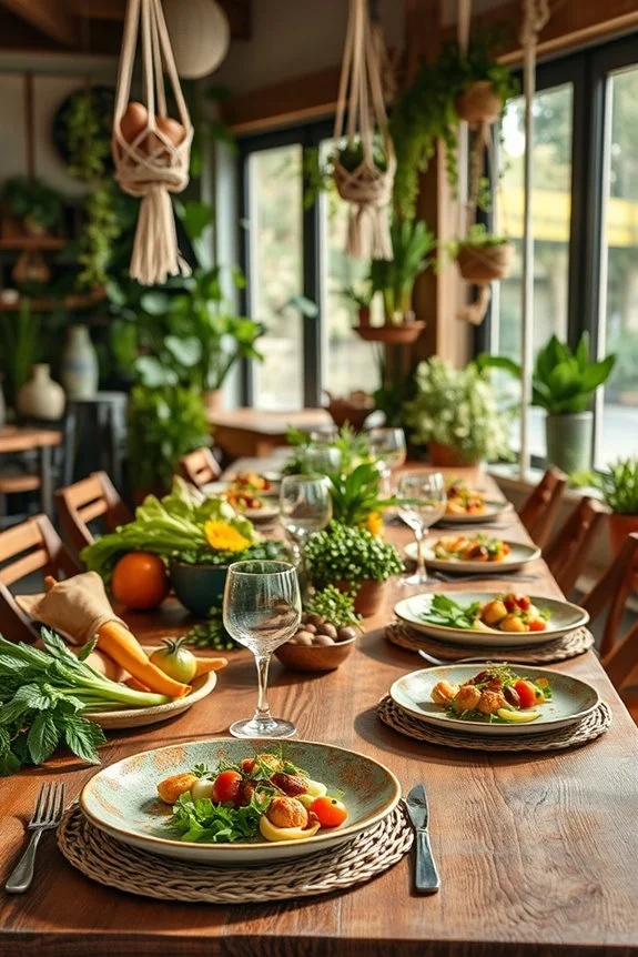 fresh local sustainable dining