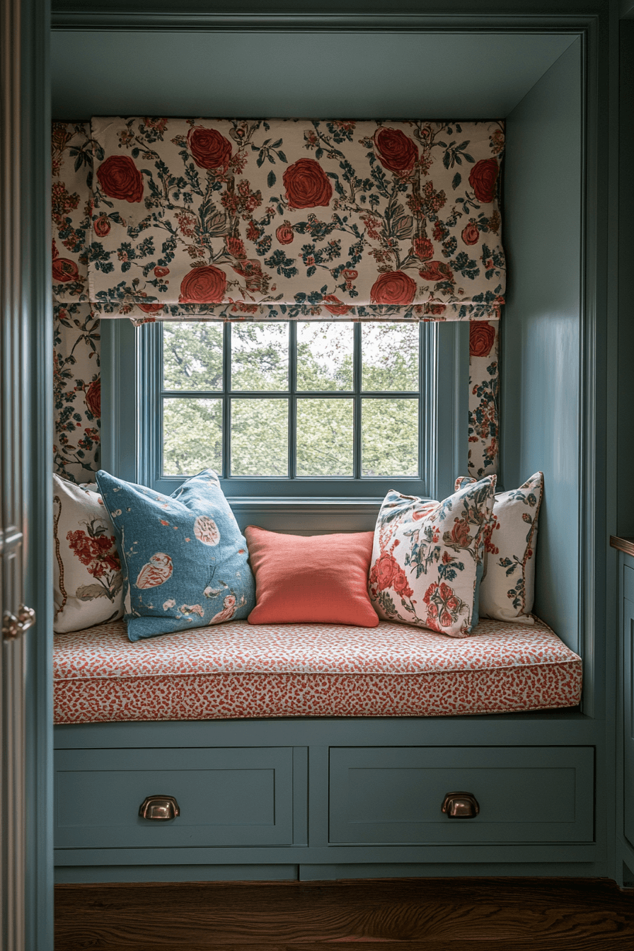 playful victorian kids room