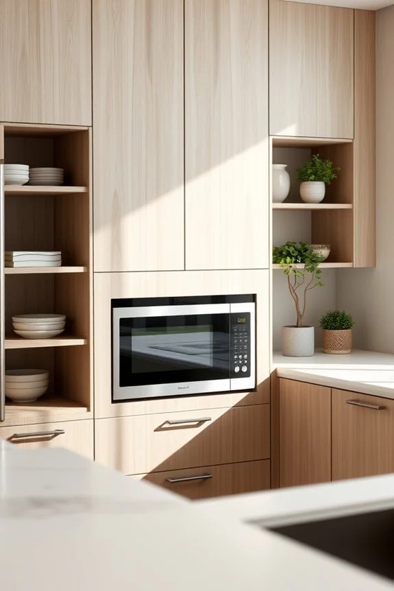 custom built in microwave design