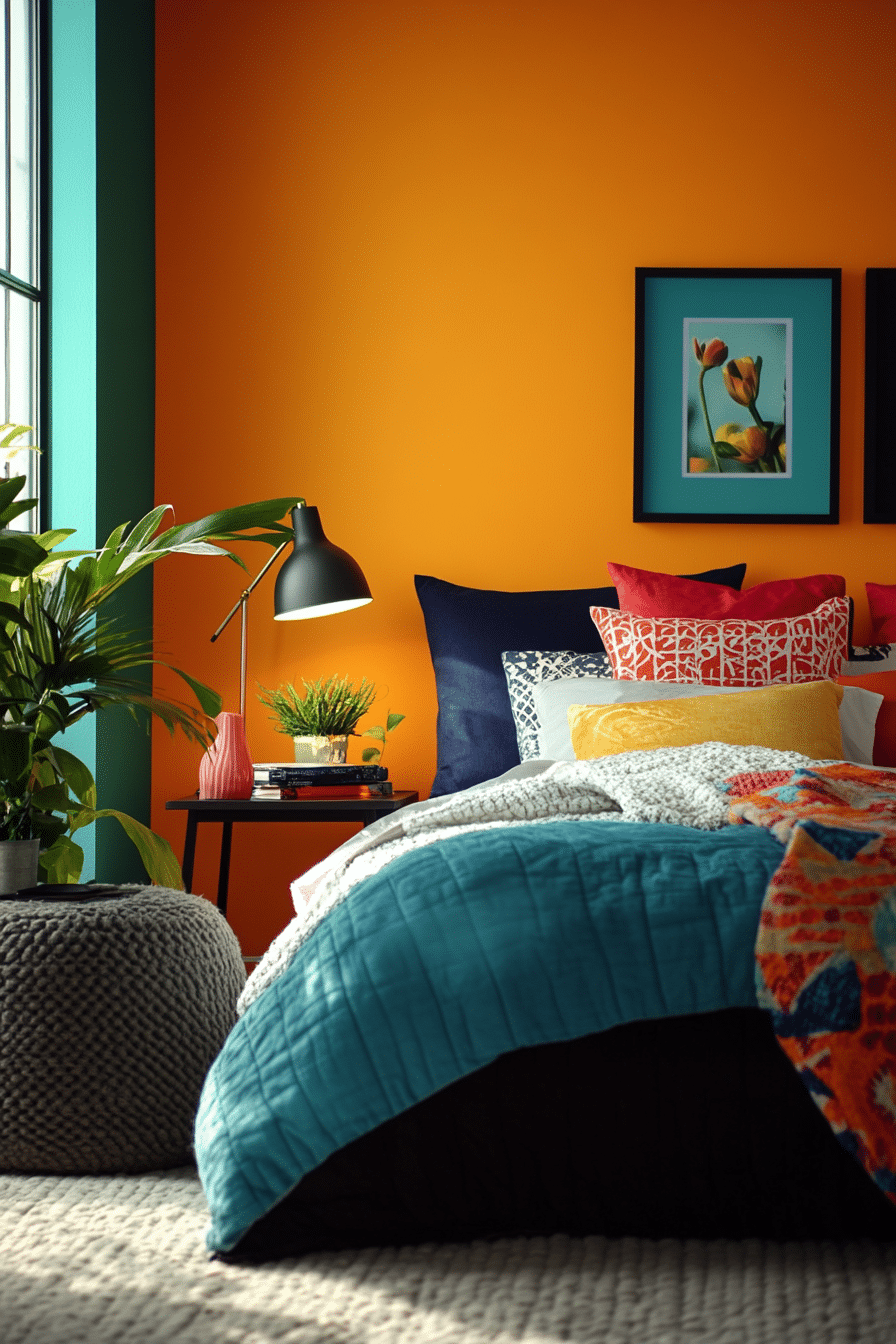 Color Block Bedroom
