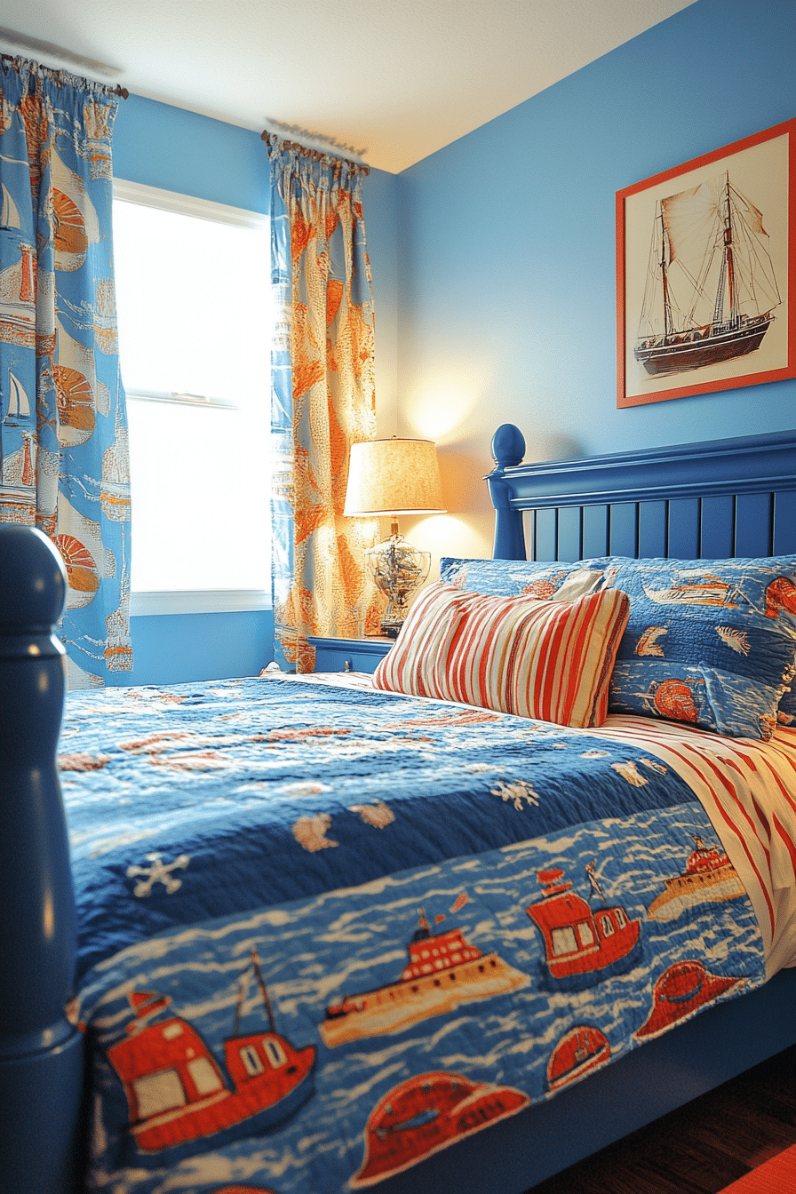 Coastal Themed Bedroom