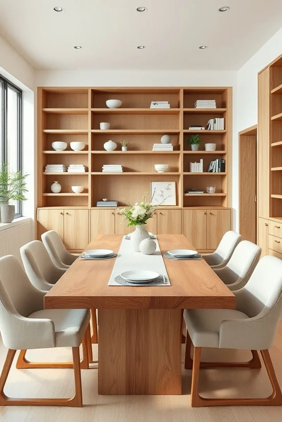 open concept storage solutions