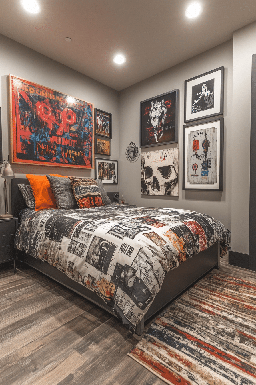 Gallery Style Bedroom