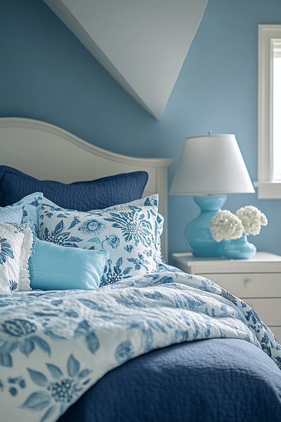 Blue Themed Bedroom