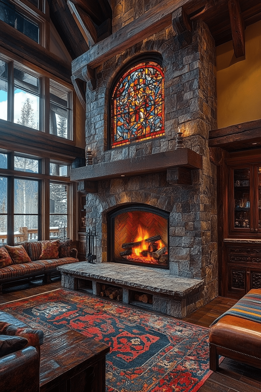Craftsman Artisan Fireplace