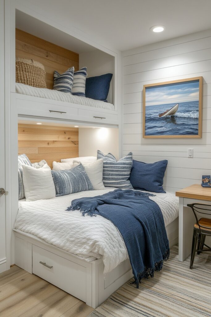 Space-Savvy Coastal Studio