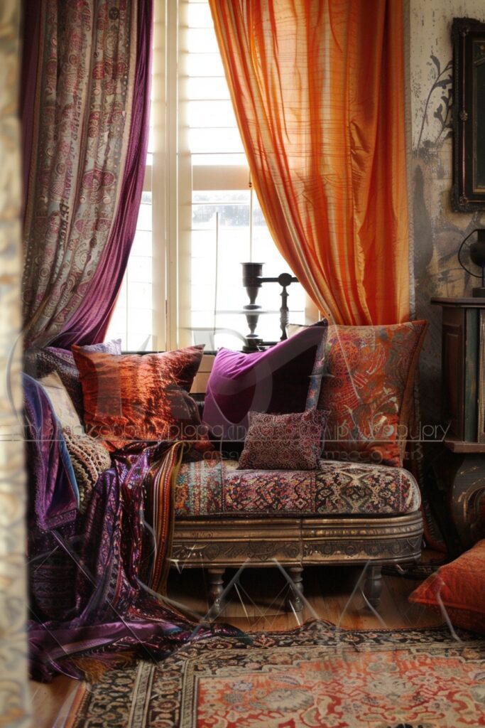 Sari Silk Window Drapes