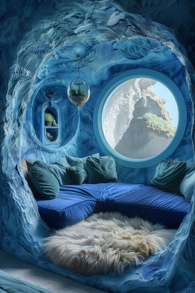 Ocean-Inspired Bohemian Alcove
