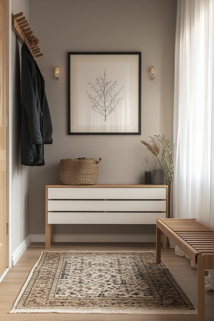 Scandinavian Entryway Simplicity