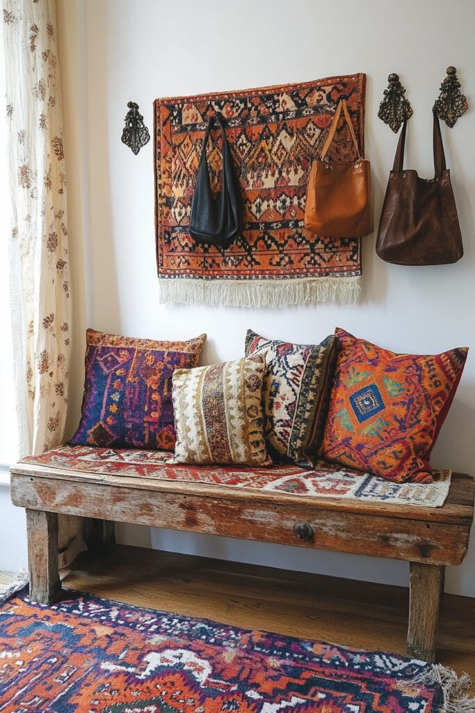 Bohemian Entryway Vibe