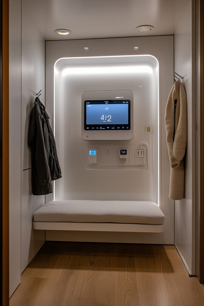 Tech-Savvy Entry Hub