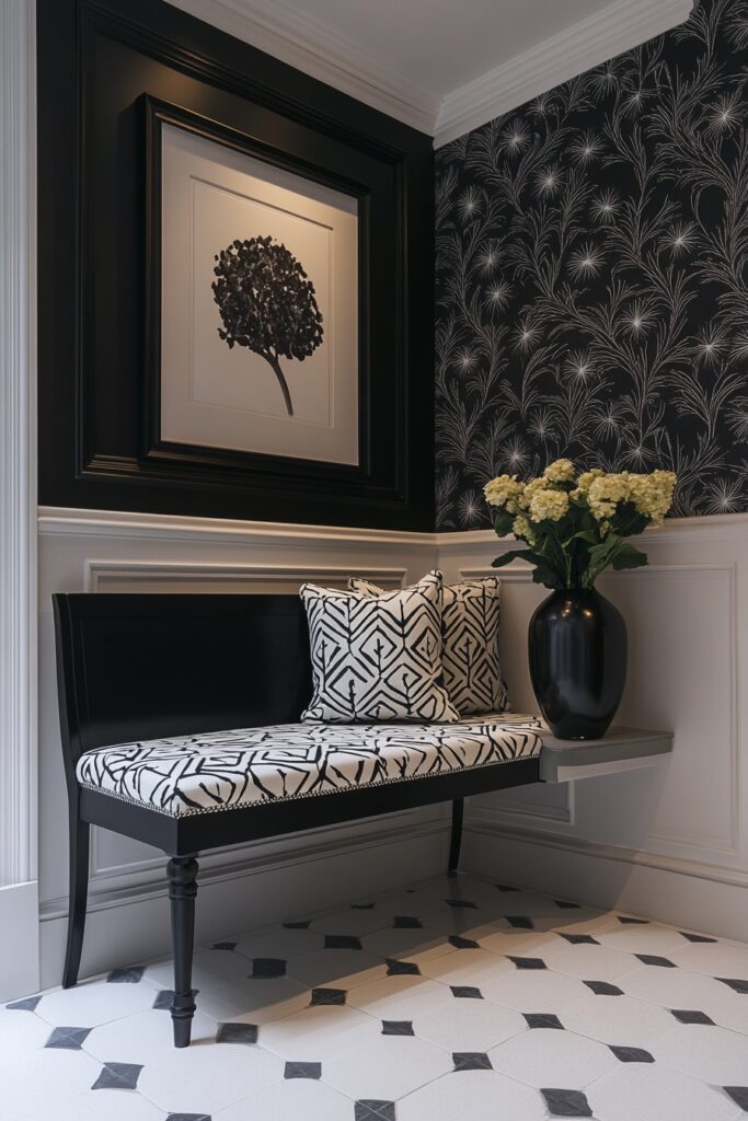 Monochromatic Entryway Design