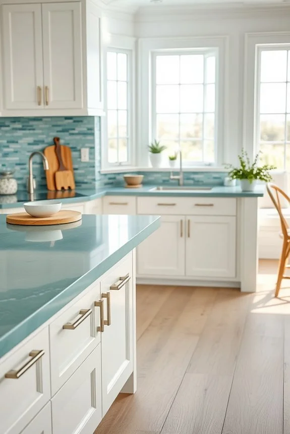 ocean inspired kitchen aesthetics