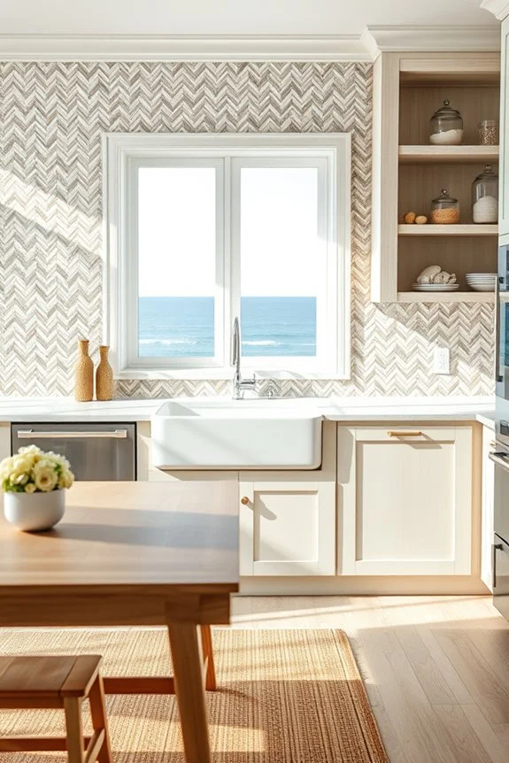 coastal inspired kitchen tile designs