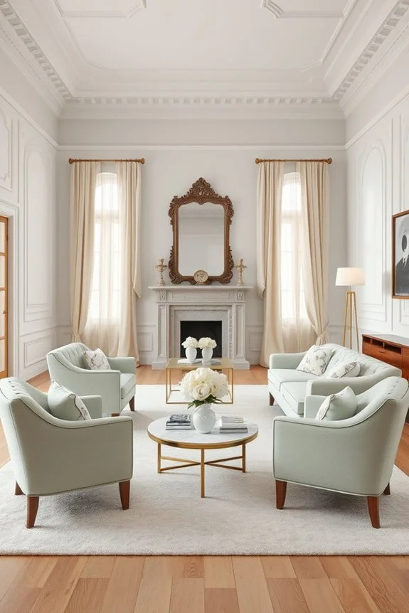 tranquil pastel color schemes