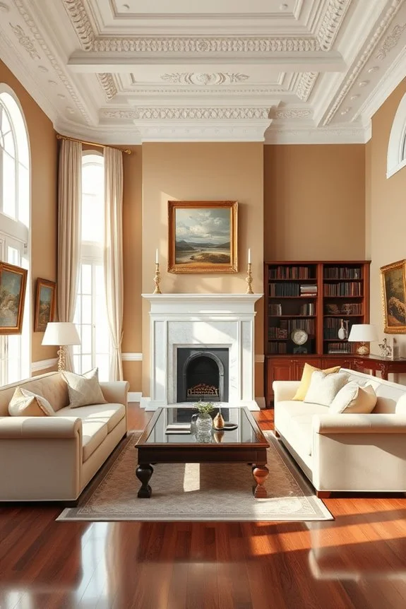 classic and modern wall art