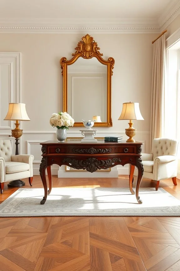 elegant console tables