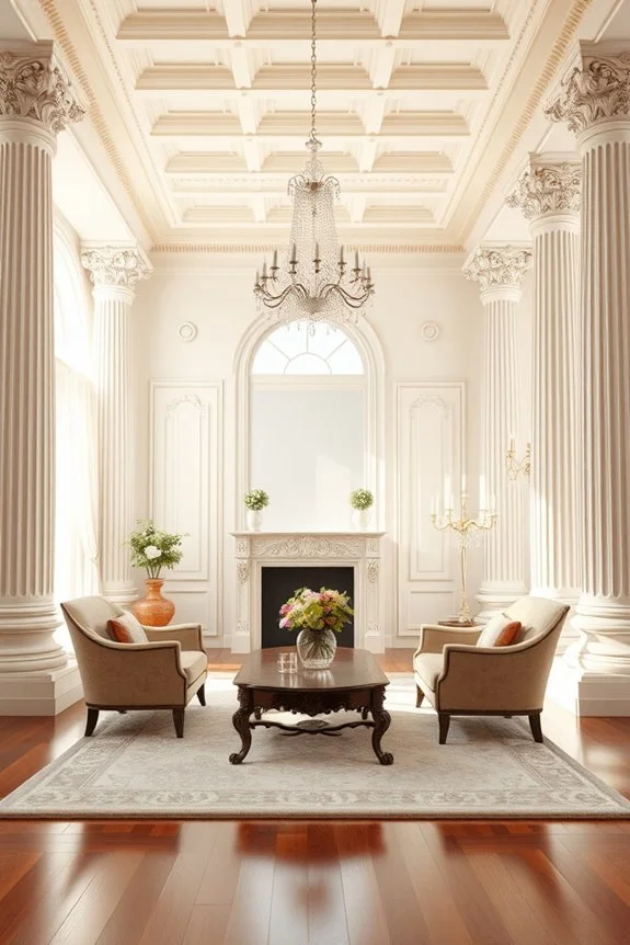 architectural columns for grandeur