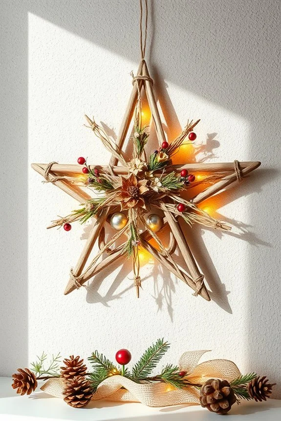 diy starry wall decor