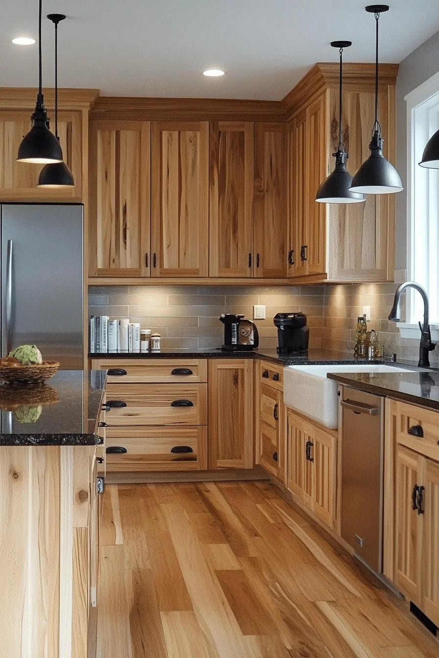 hickory kitchen cabinets