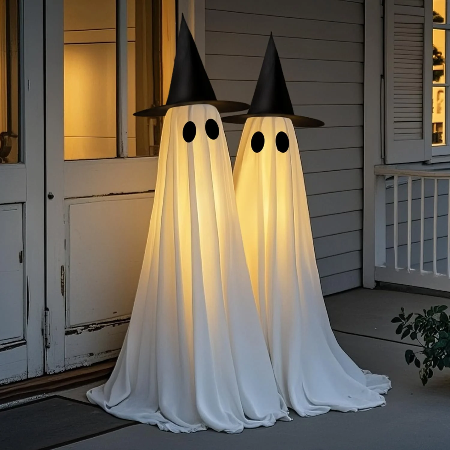 Halloween Porch Ghost Decoration