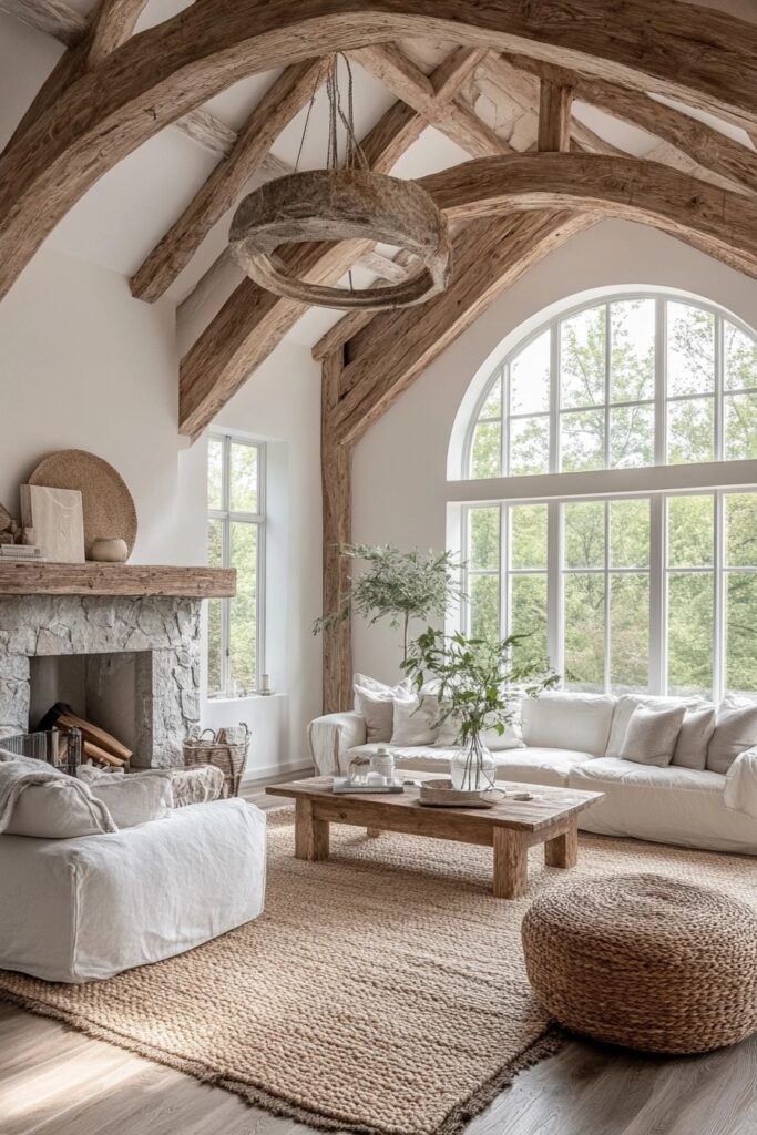 Rustic Wooden Beams