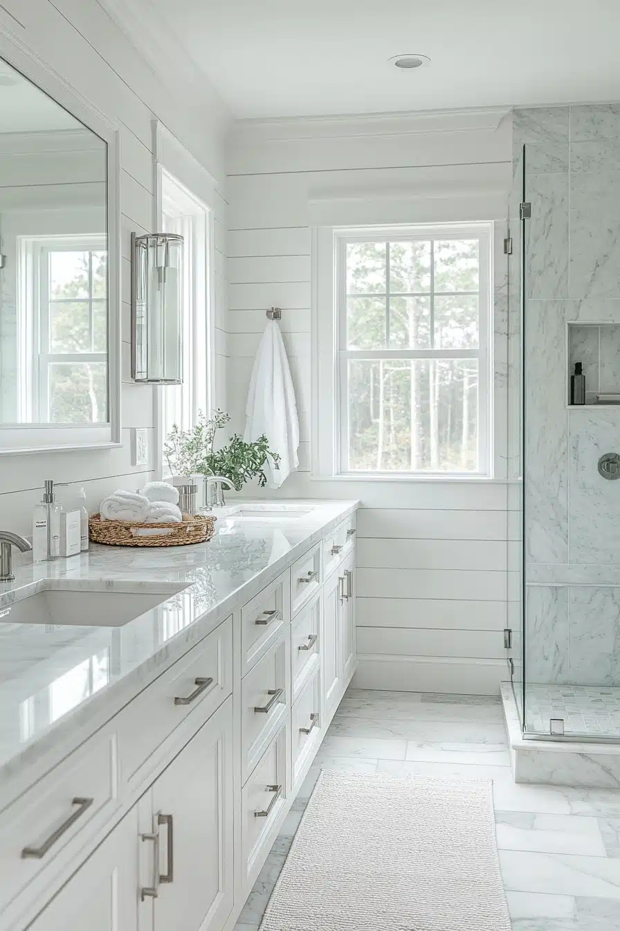 coastal cottage bathroom