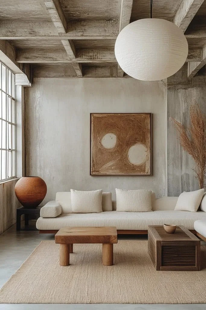 Streamlined Minimalist Living Room