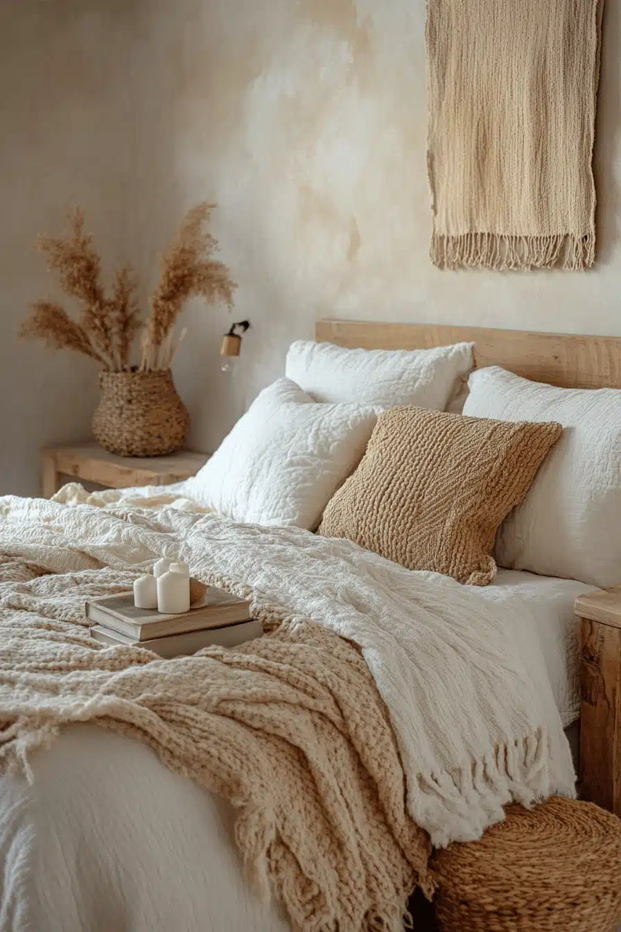 plush cozy bedroom ideas