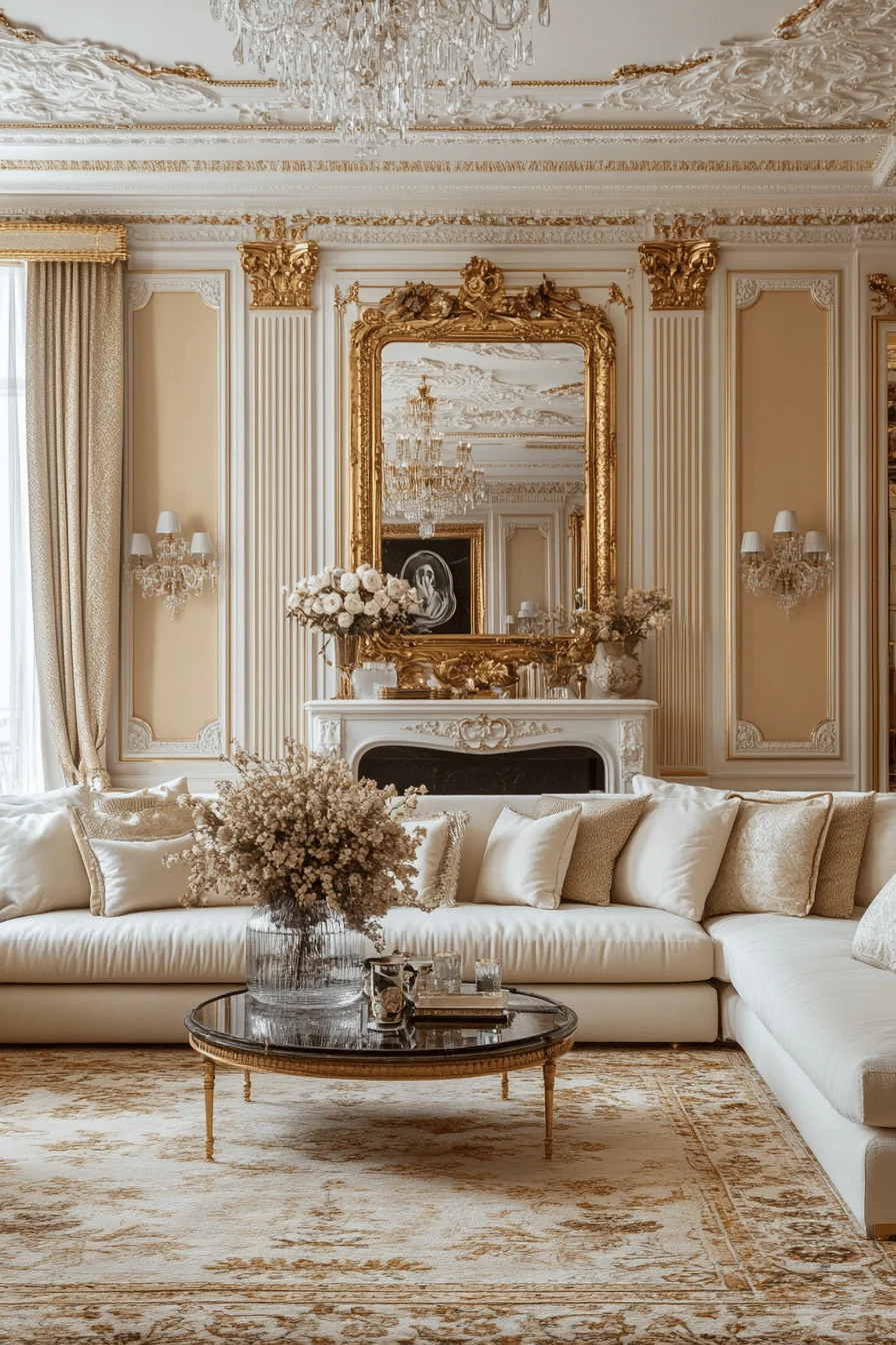 cream sofa living room