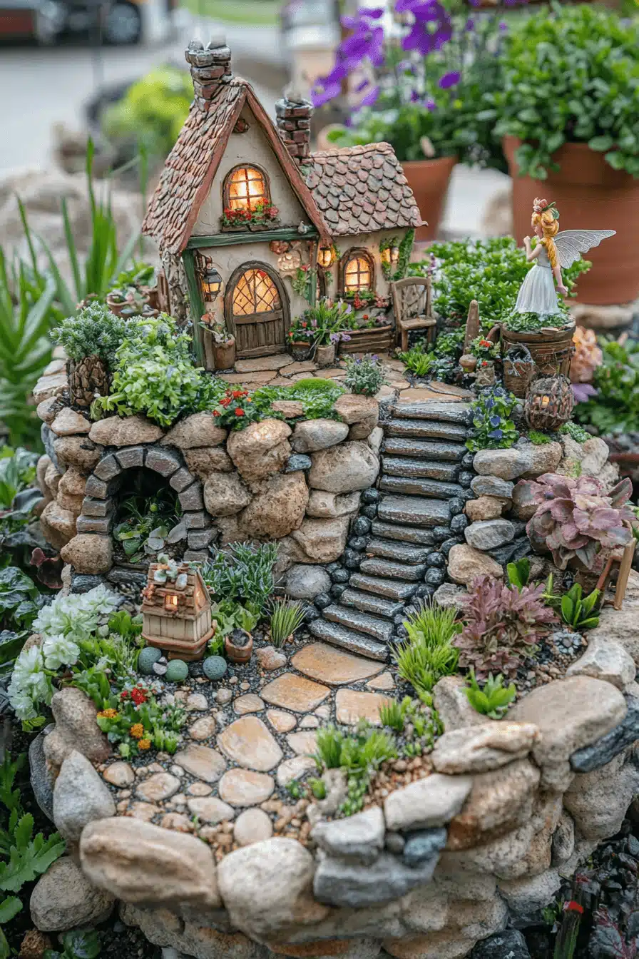 Whimsical Fairy Garden Decor