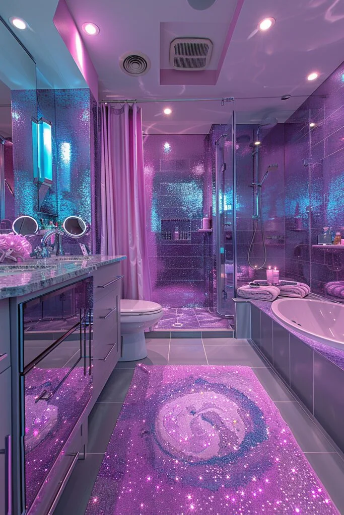 Glamorous Sequin Accents