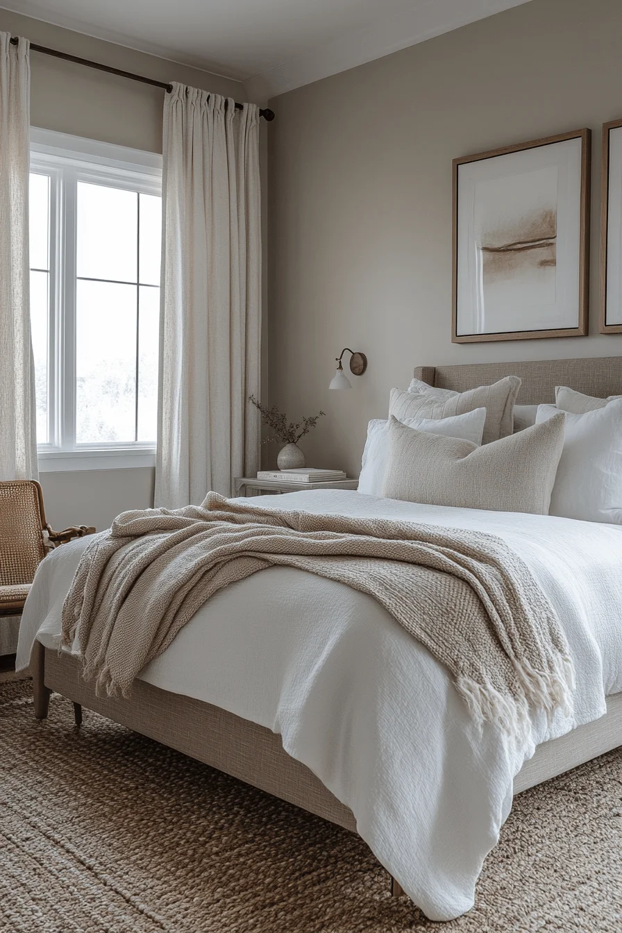 Modern Minimalist Guest Room