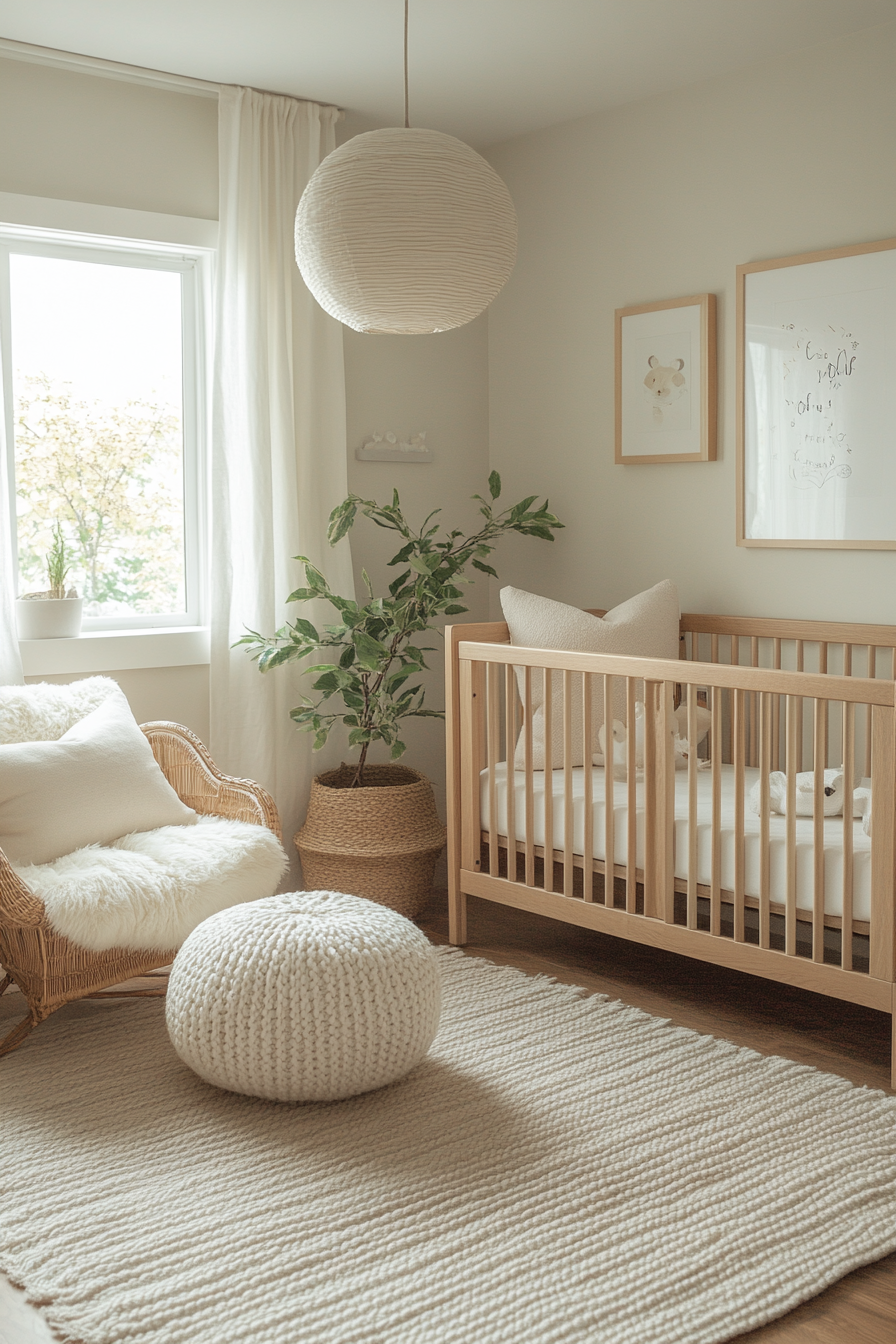 japandi kids room