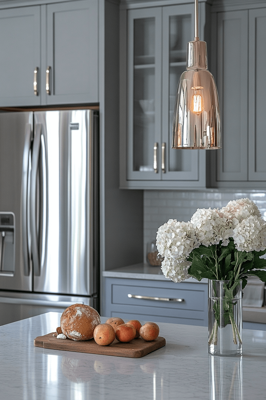 29 Light Gray Kitchen Cabinets for a Soft Yet Contemporary Feel 1 light gray kitchen cabinets