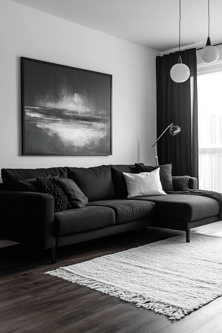 Minimalist contemporary living room ideas