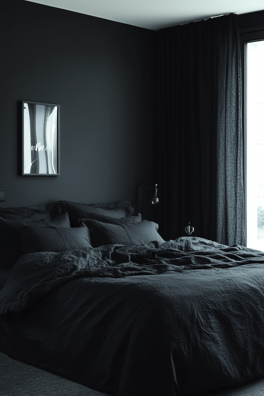 29 Minimalistic Bedroom Ideas Dark Aesthetic for Modern Living minimalistic bedroom ideas dark