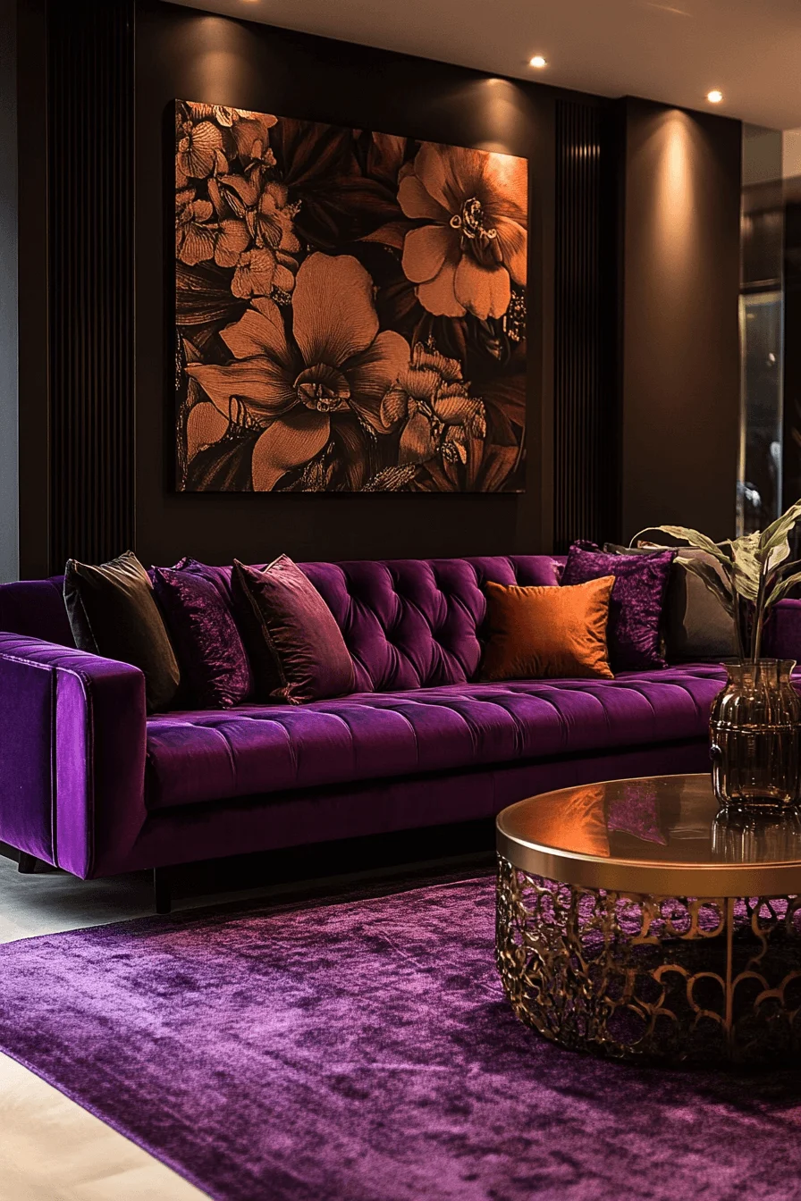 velvet luxury interior