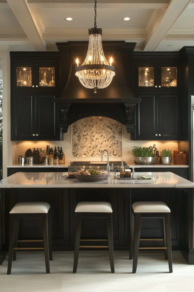 Modern Gothic Victorian Kitchen